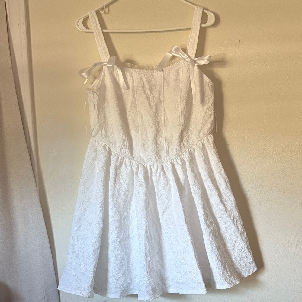 Charming White  Dress